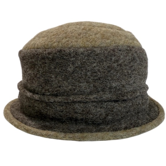Cappellificio Borodin Brown Wool Cloche Hat.
Size 0S - Picture 3 of 7